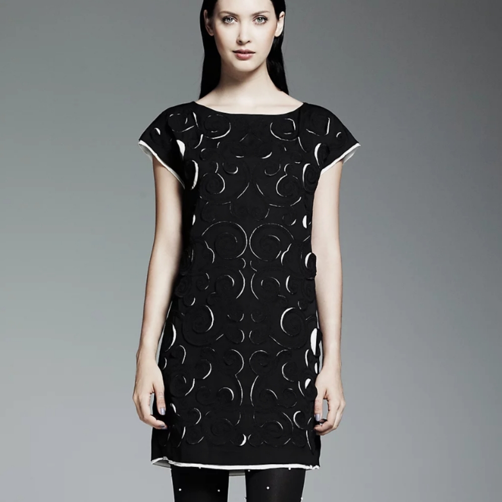 Catherine Malandrino black dress S